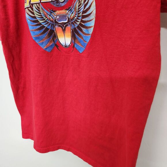 Journey 2020 Graphic Print Band T-shirt Woman's XL Red *small Hole On Back 1025 - Picture 6 of 7